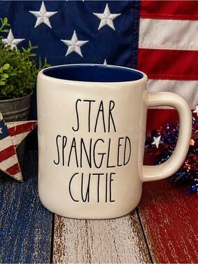 Rae Dunn STAR SPANGLED CUTIE Mug